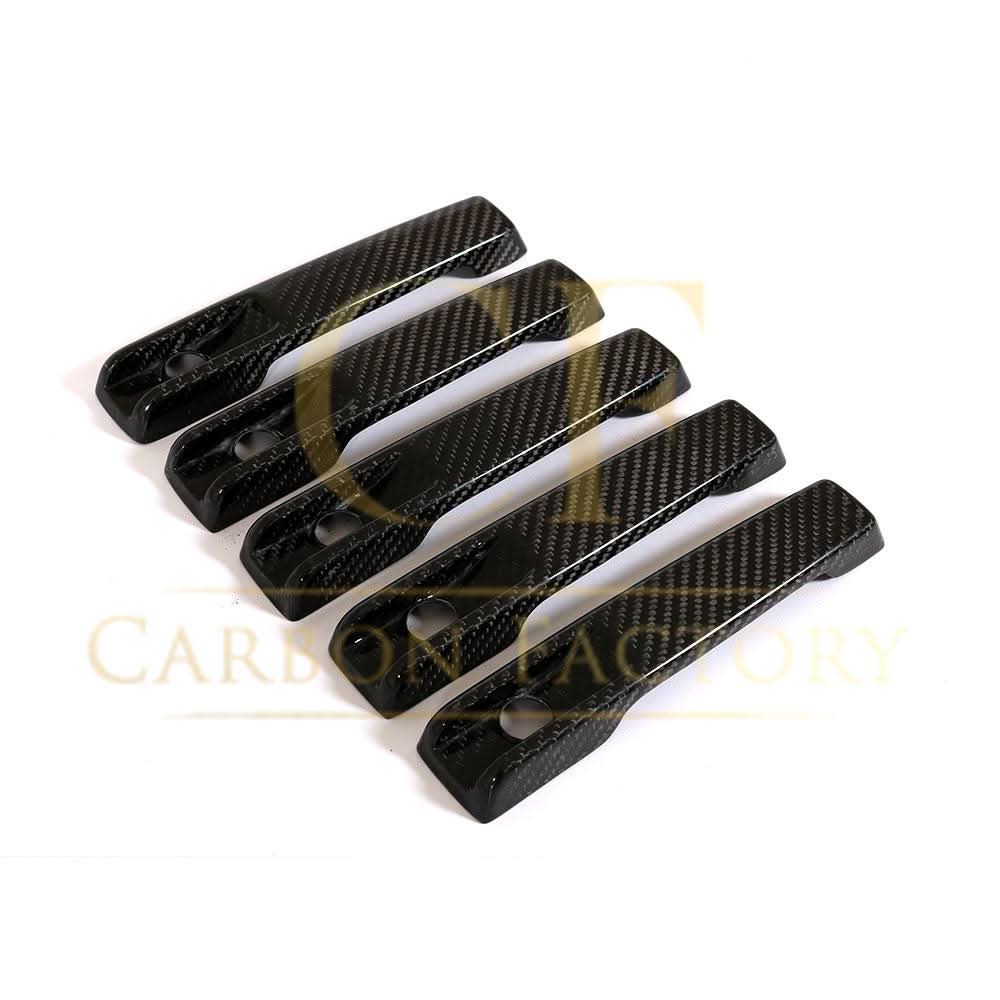 Pre-Preg Carbon Fibre Door Handle Covers for Mercedes W463 G Class G Wagon 04-18 - Carbon Factory