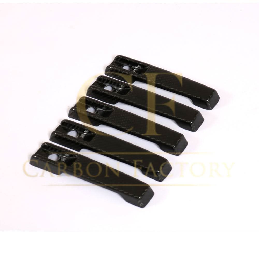 Pre-Preg Carbon Fibre Door Handle Covers for Mercedes W463 G Class G Wagon 04-18 - Carbon Factory