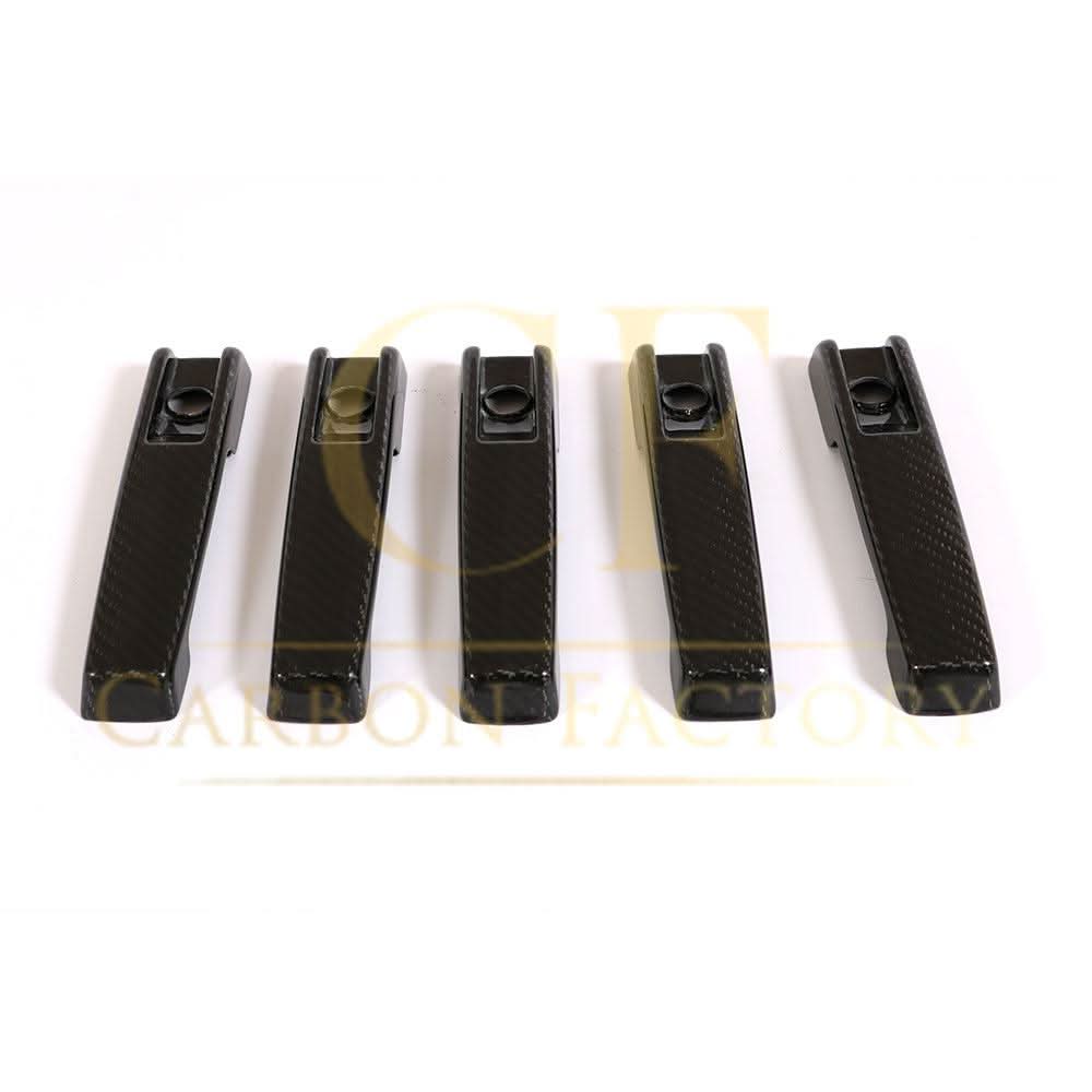 Pre-Preg Carbon Fibre Door Handle Covers for Mercedes W463 G Class G Wagon 04-18 - Carbon Factory