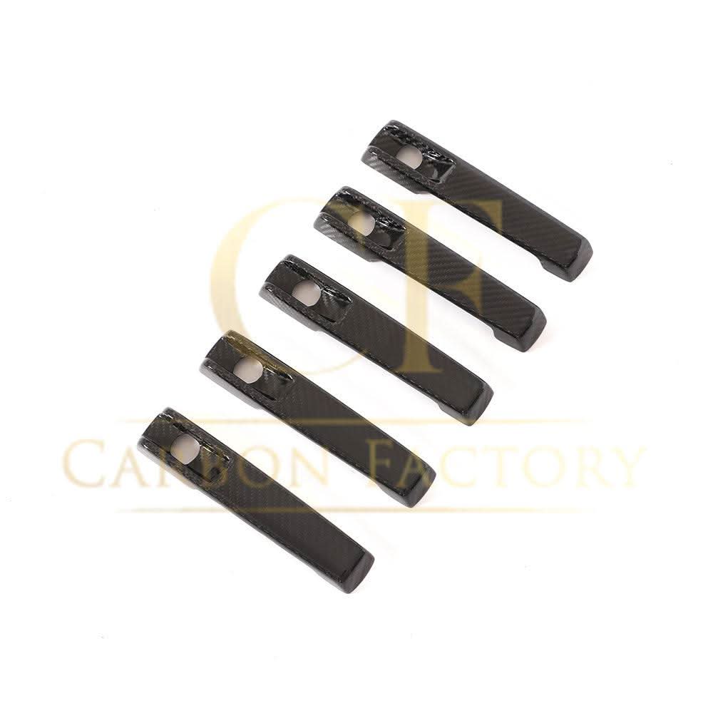 Pre-Preg Carbon Fibre Door Handle Trims for Mercedes W464 G Class G Wagon 19-Present - Carbon Factory