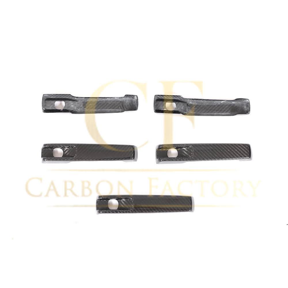 Pre-Preg Carbon Fibre Door Handle Trims for Mercedes W464 G Class G Wagon 19-Present - Carbon Factory