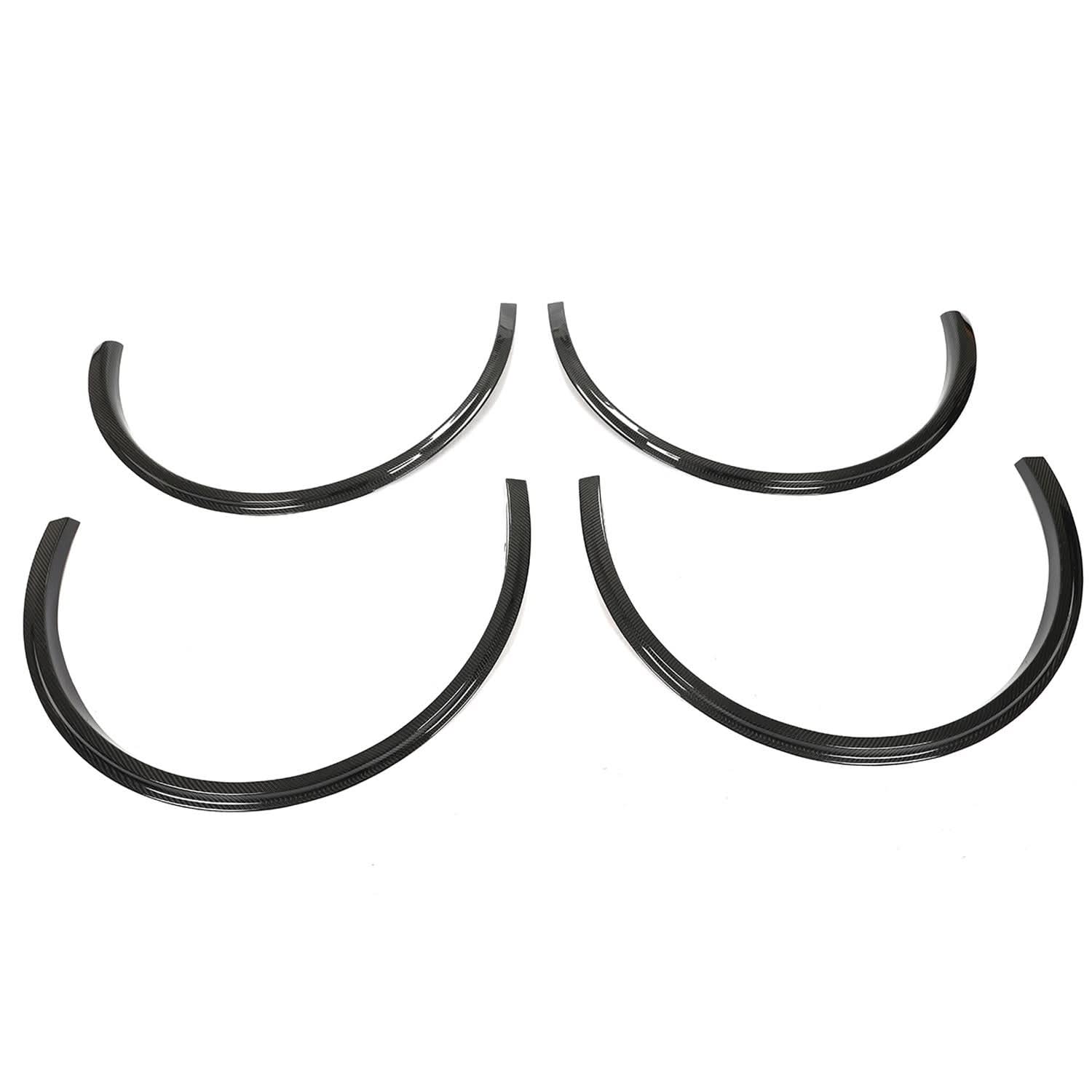 Pre-Preg Carbon Fibre Fender Trims for Tesla Model Y 19-23 - Carbon Factory