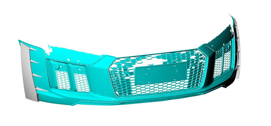 Pre-Preg Carbon Fibre Front Bumper Canards for Audi R8 V10 Gen 2 15-19 - Carbon Factory