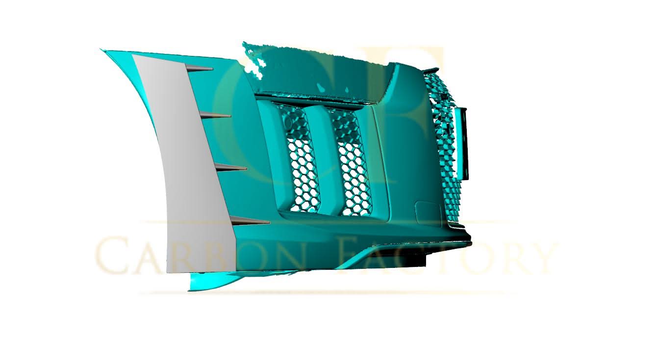 Pre-Preg Carbon Fibre Front Bumper Canards for Audi R8 V10 Gen 2 15-19 - Carbon Factory