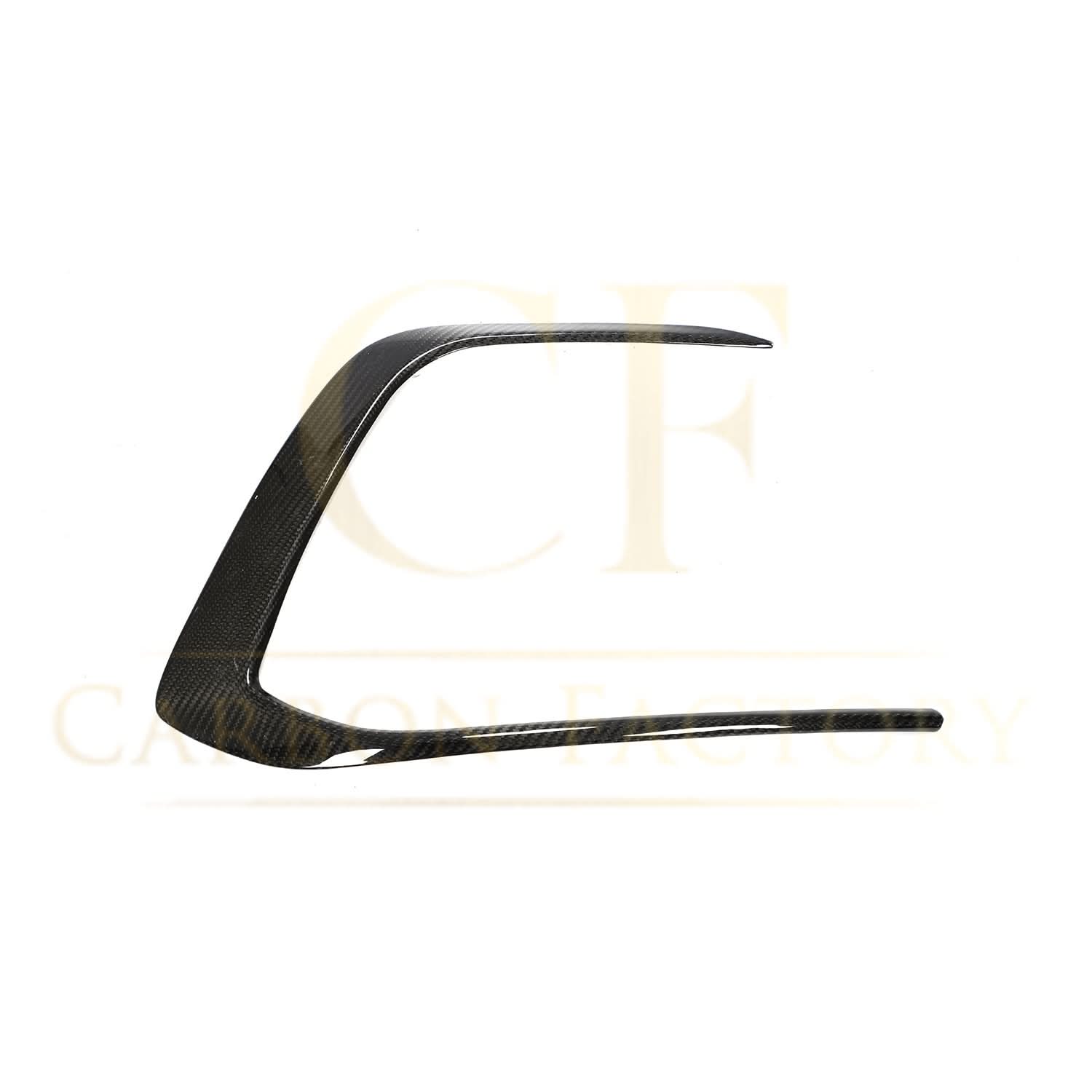 Pre-Preg Carbon Fibre Front Bumper Trims for VW Golf MK8 GTI 21-Present - Carbon Factory