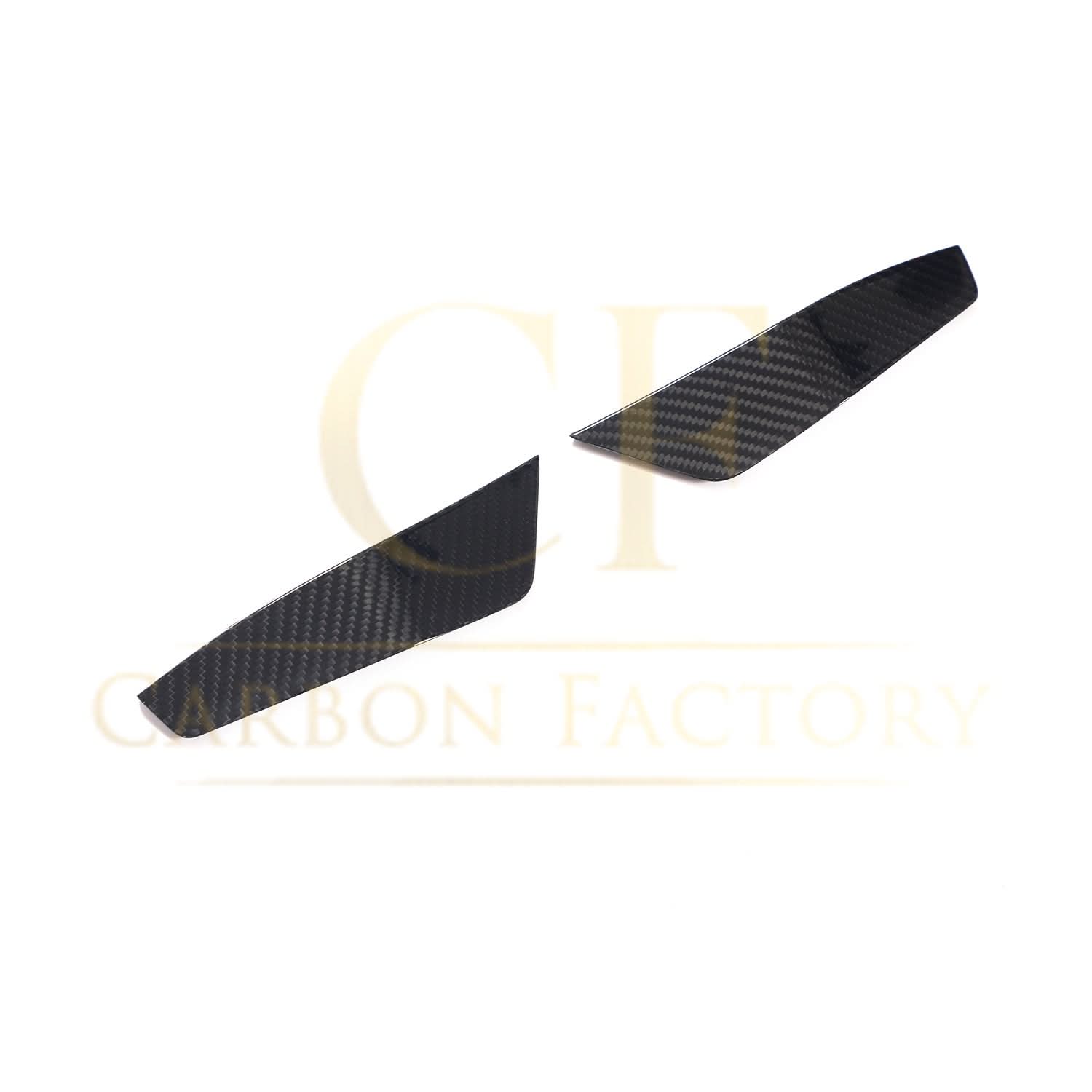 Pre-Preg Carbon Fibre Front Canards for Audi 4K RS7 20-22 - Carbon Factory