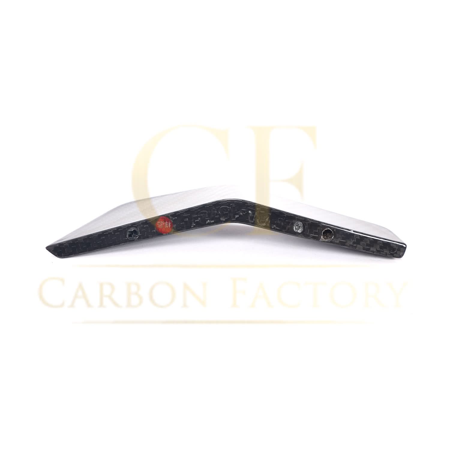 Pre-Preg Carbon Fibre Front Canards for Audi 4K RS7 20-22 - Carbon Factory