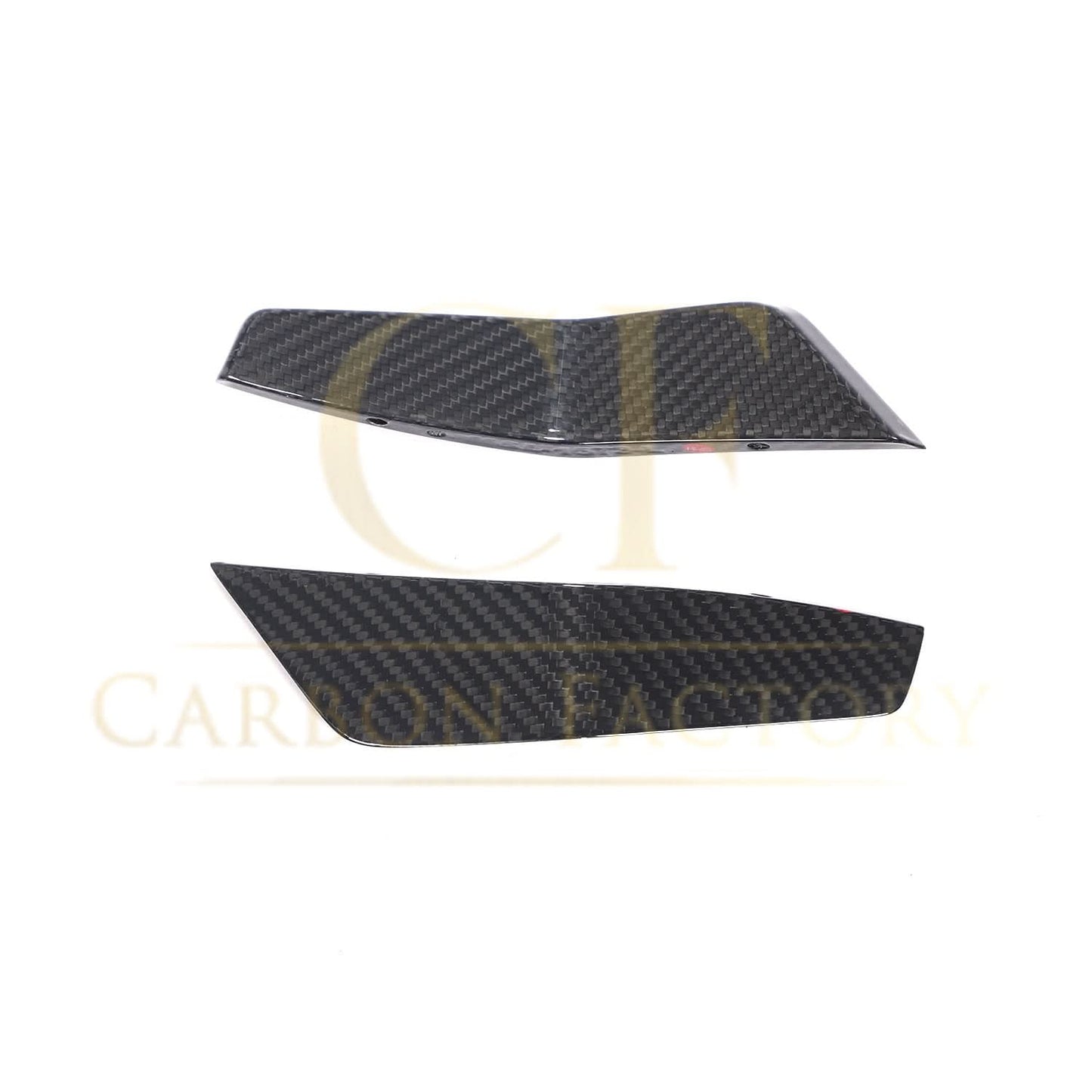 Pre-Preg Carbon Fibre Front Canards for Audi 4K RS7 20-22 - Carbon Factory