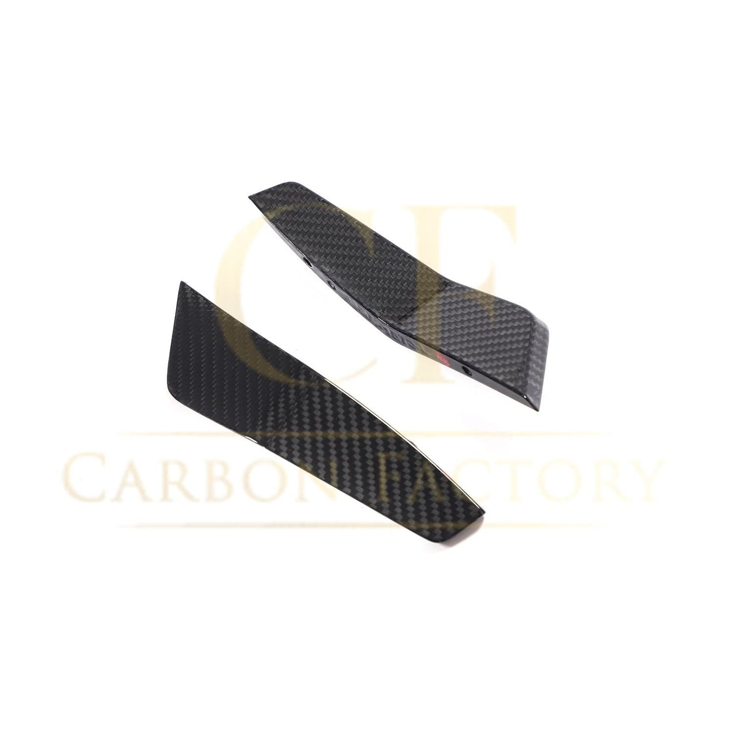 Pre-Preg Carbon Fibre Front Canards for Audi 4K RS7 20-22 - Carbon Factory
