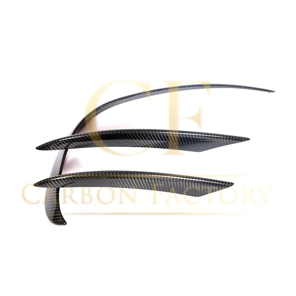 Pre-Preg Carbon Fibre Front Canards Sets for Mercedes W205 C Class AMG 19-21 - Carbon Factory