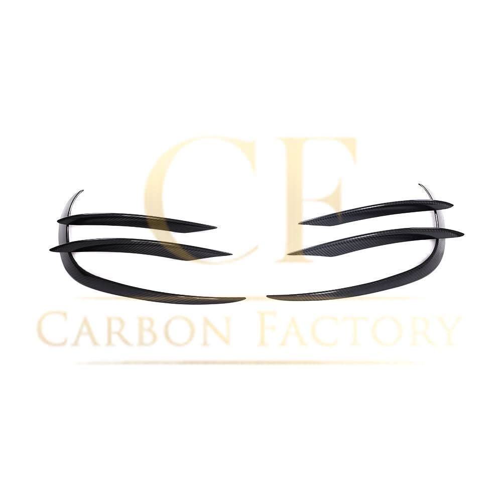 Pre-Preg Carbon Fibre Front Canards Sets for Mercedes W205 C Class AMG 19-21 - Carbon Factory
