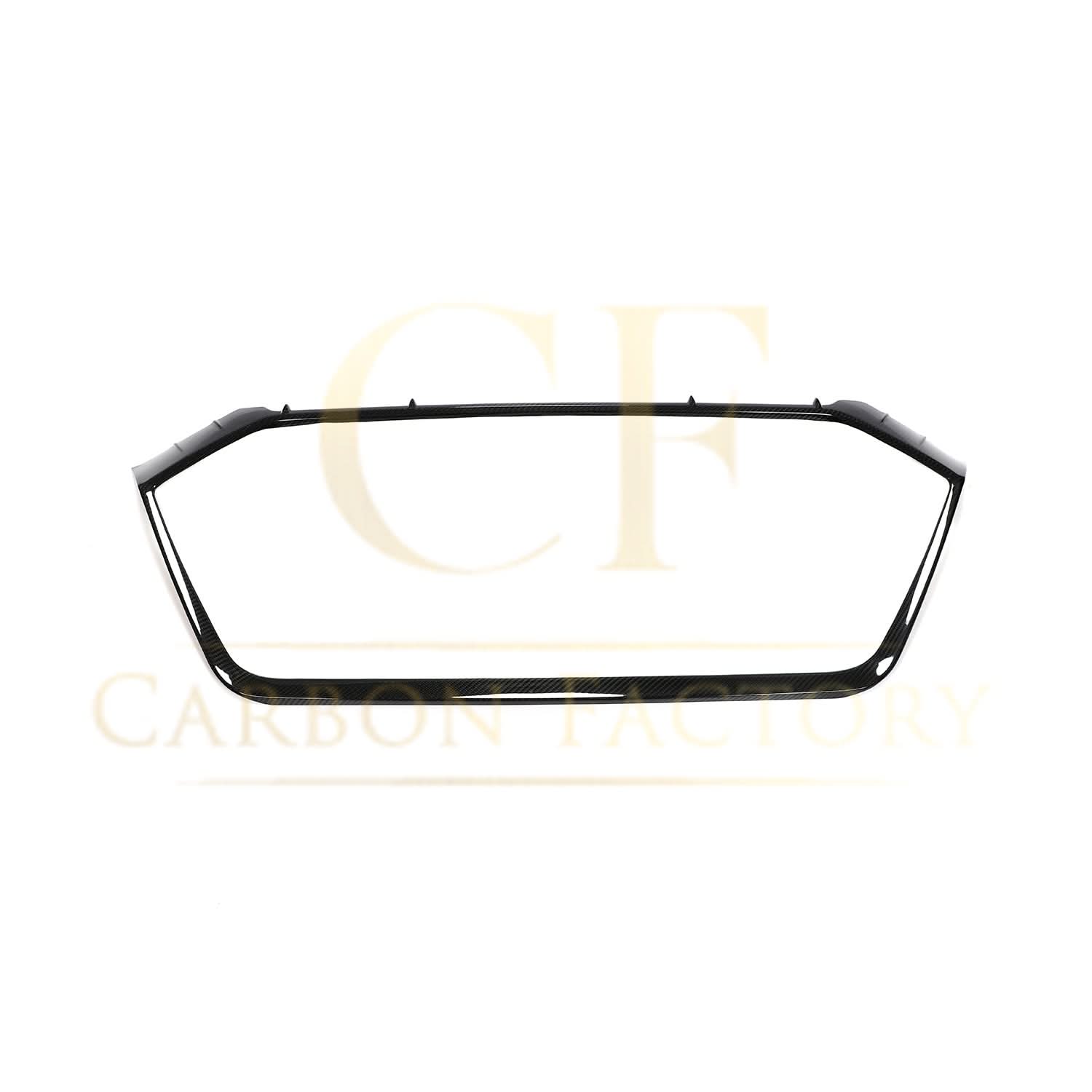 Pre-Preg Carbon Fibre Front Grille Trim for Audi C8 RS6 19-22 - Carbon Factory