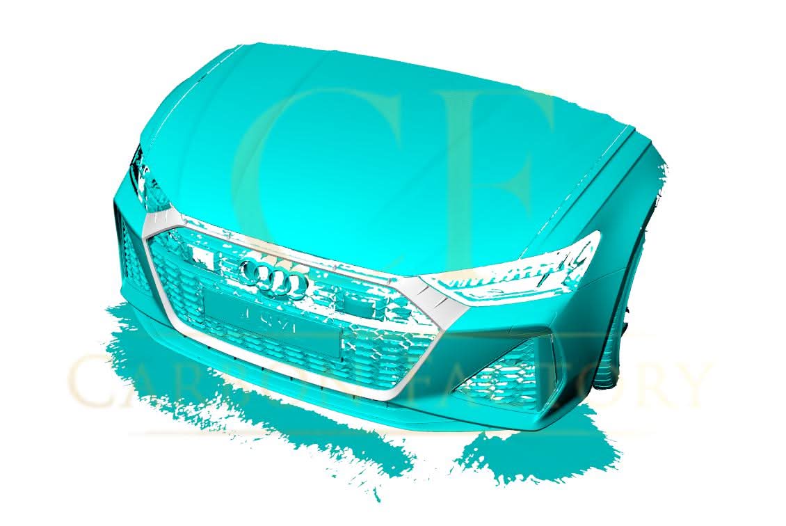 Pre-Preg Carbon Fibre Front Grille Trim for Audi C8 RS6 19-22 - Carbon Factory