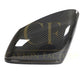 Pre-Preg Carbon Fibre Mirror Covers for Porsche Taycan LHD 9J1 19-Present - Carbon Factory