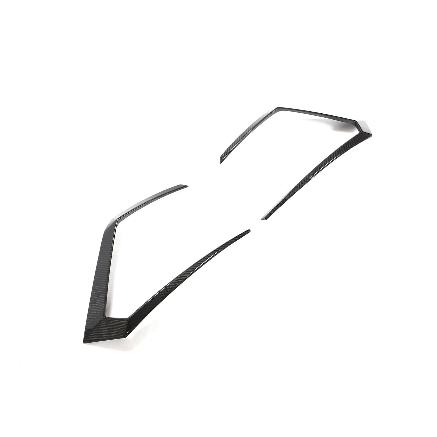 Pre-Preg Carbon Fibre Rear Bumper Trims for Lamborghini Urus 18-21 - Carbon Factory