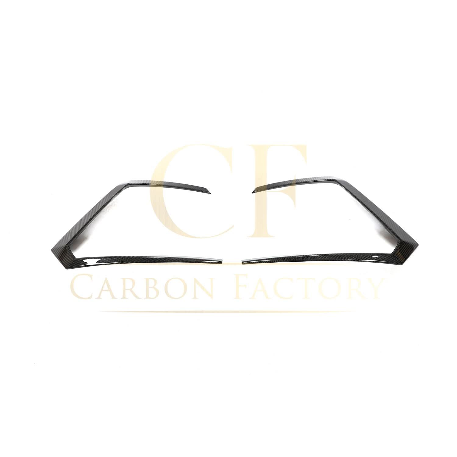 Pre-Preg Carbon Fibre Rear Bumper Trims for Lamborghini Urus 18-21 - Carbon Factory