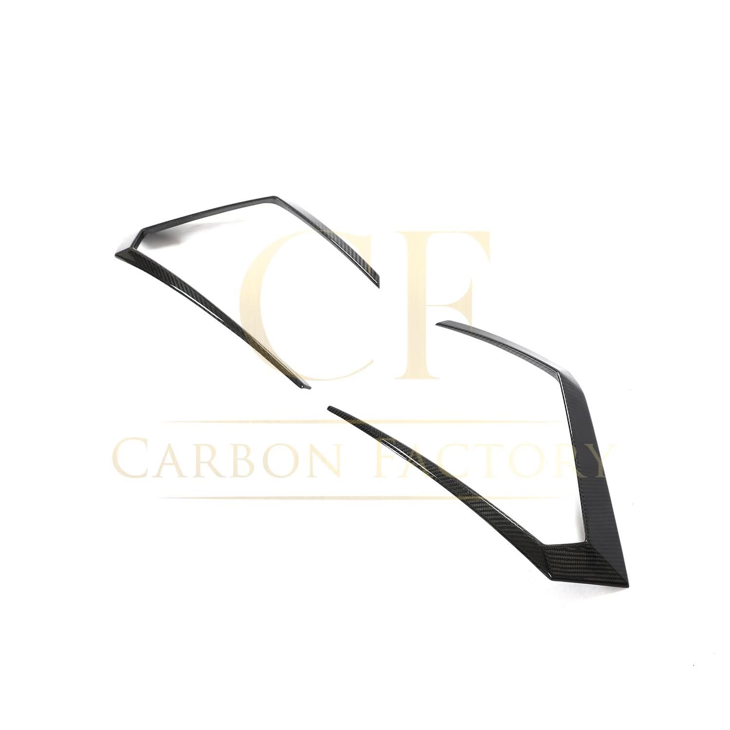 Pre-Preg Carbon Fibre Rear Bumper Trims for Lamborghini Urus 18-21 - Carbon Factory