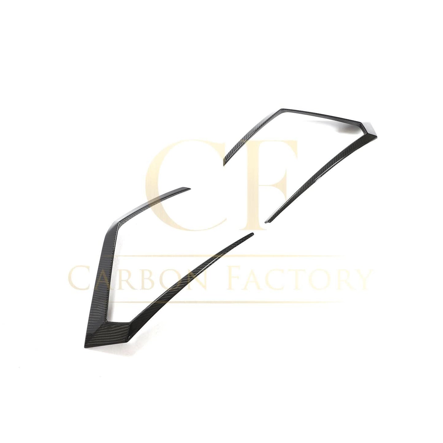 Pre-Preg Carbon Fibre Rear Bumper Trims for Lamborghini Urus 18-21 - Carbon Factory