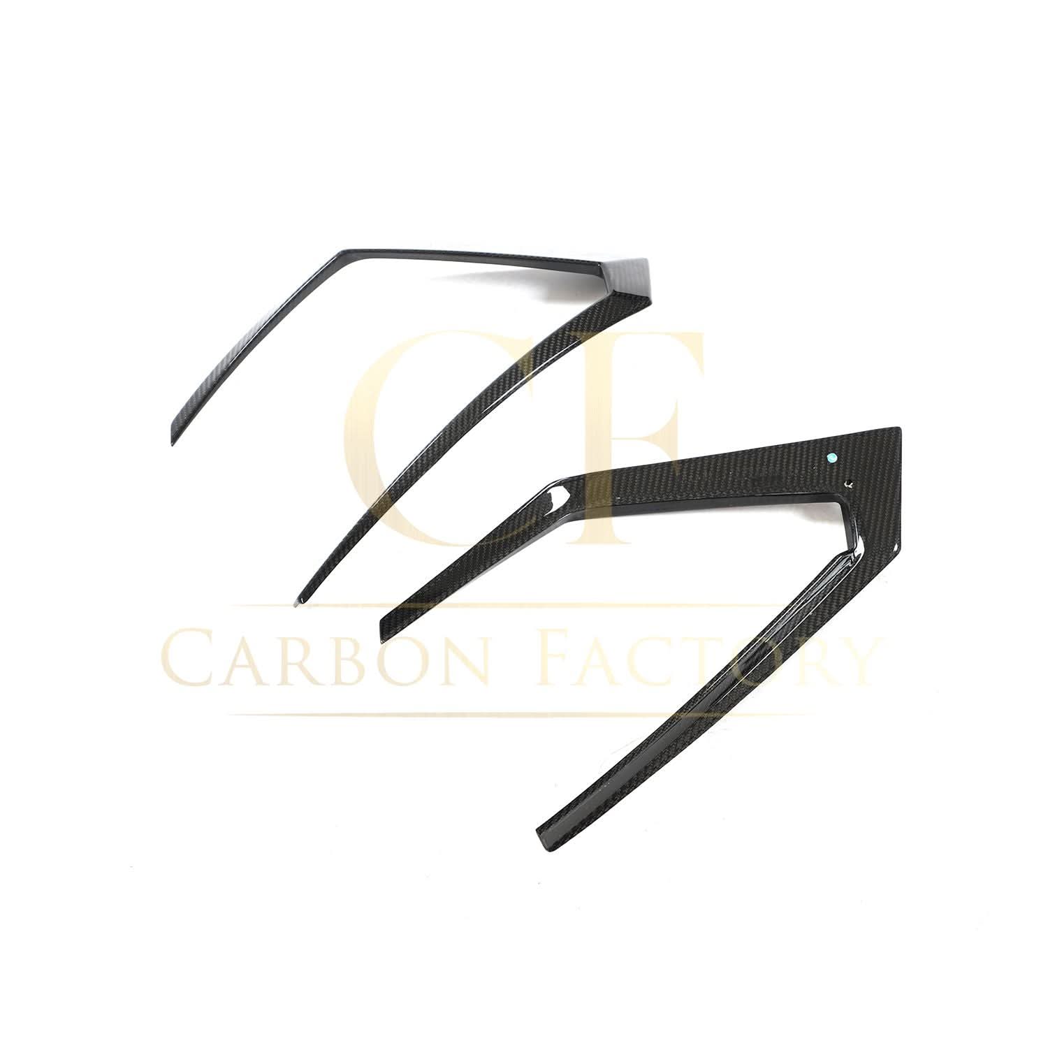 Pre-Preg Carbon Fibre Rear Bumper Trims for Lamborghini Urus 18-21 - Carbon Factory