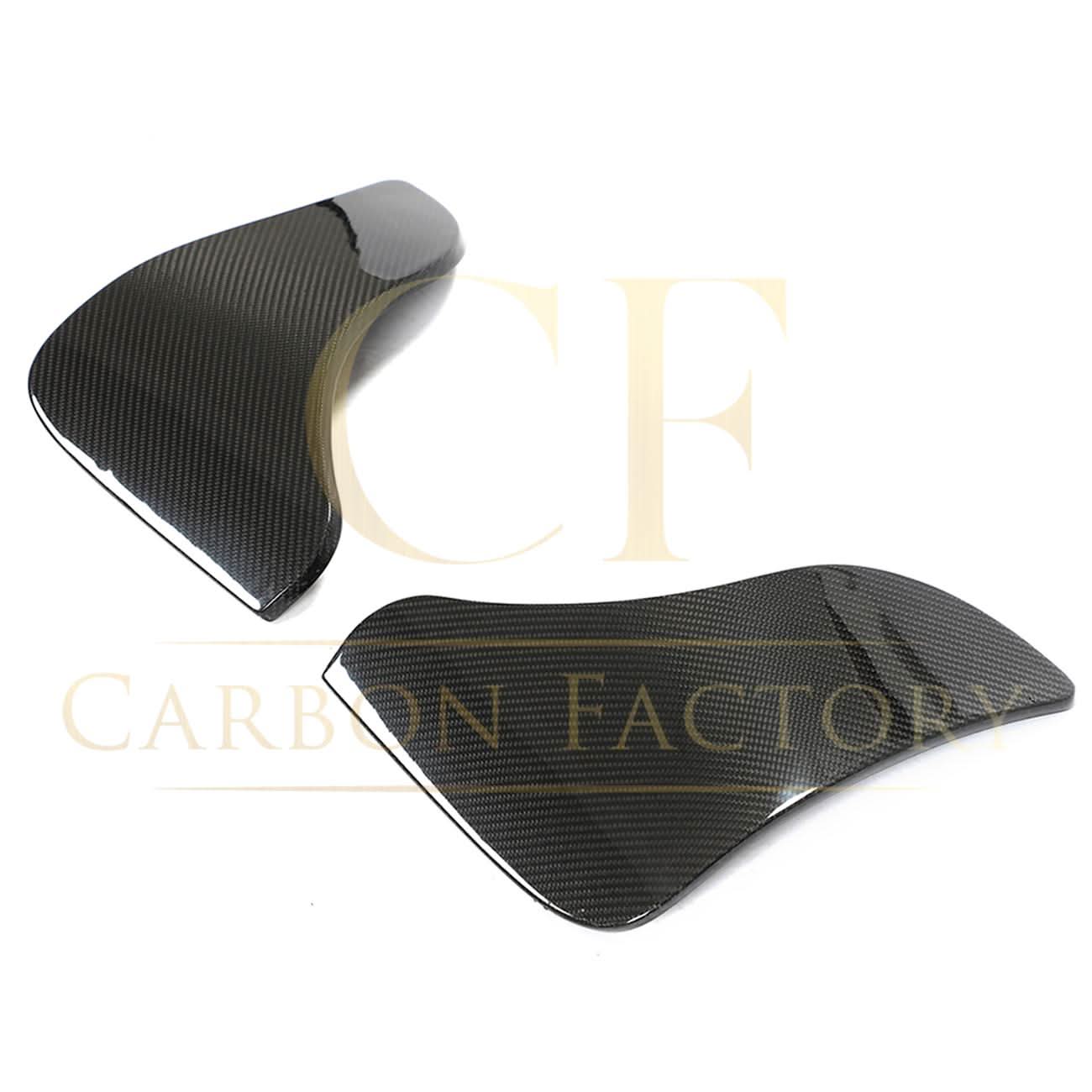 Pre-Preg Carbon Fibre Rear Bumper Trims for Tesla Model Y 19-23 - Carbon Factory