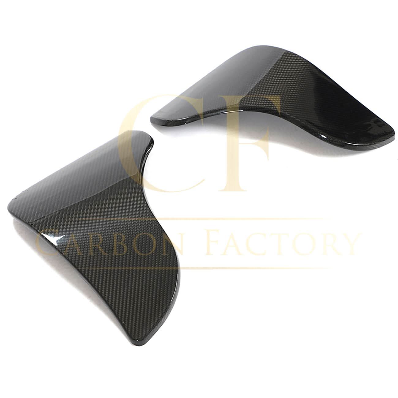 Pre-Preg Carbon Fibre Rear Bumper Trims for Tesla Model Y 19-23 - Carbon Factory