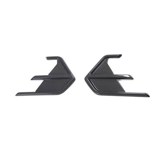 Pre-Preg Carbon Fibre Rear Canards for Audi 4K RS7 20-22 - Carbon Factory