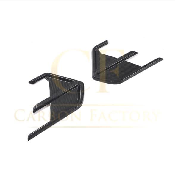 Pre-Preg Carbon Fibre Rear Canards for Audi 4K RS7 20-22 - Carbon Factory