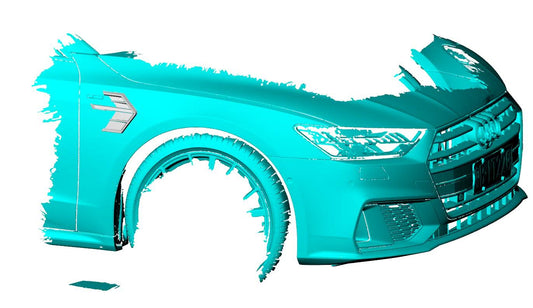 Pre-Preg Carbon Fibre Side Fender Trims for Audi 4K A7 S7 19-22 - Carbon Factory