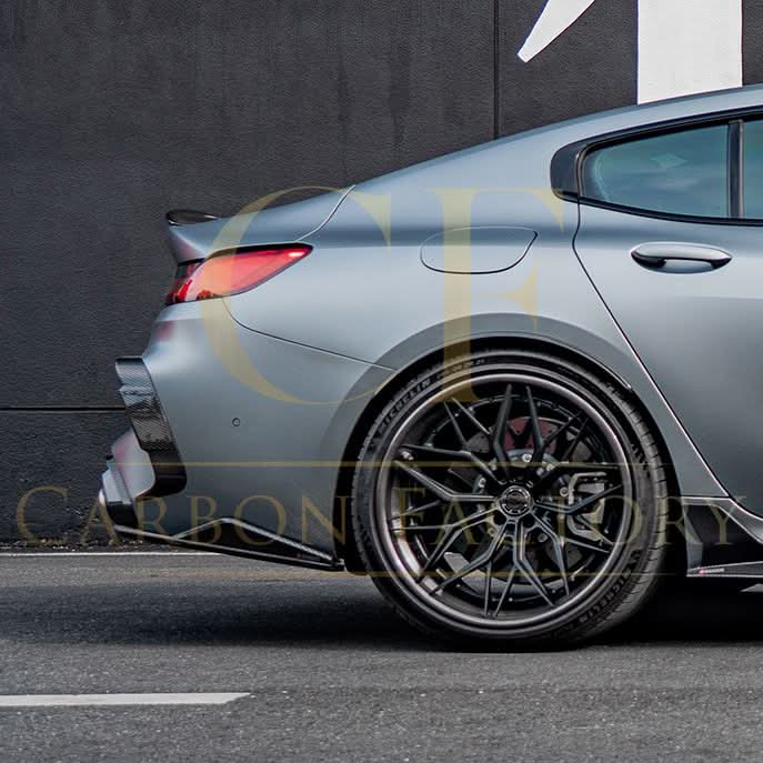 SQ Style Pre-Preg Carbon Fibre Rear Trims for BMW F91 F92 M8 20-Present - Carbon Factory