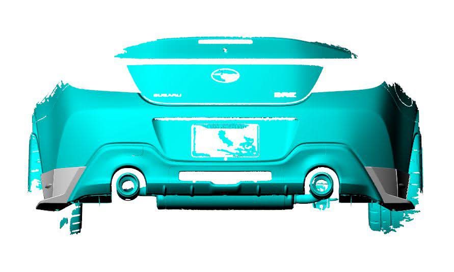 ST Style Carbon Fibre Rear Bumper Extensions for Toyota GR86 22-Present - Carbon Factory