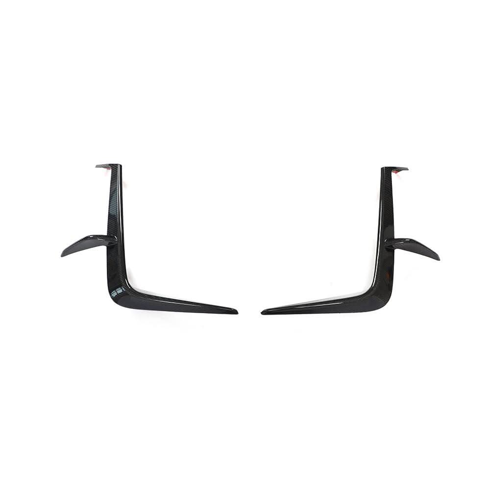 V Style Carbon Fibre Front Bumper Canards for Toyota GR86 22-Present - Carbon Factory