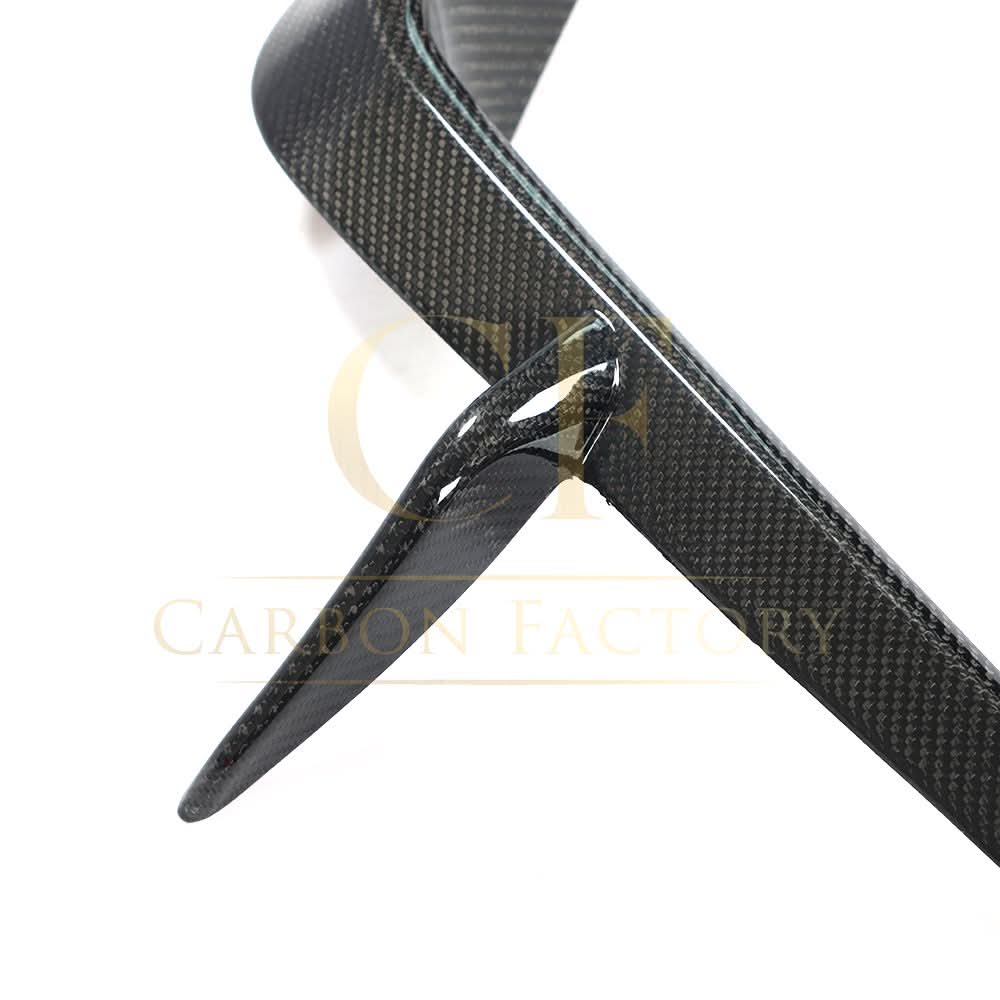 V Style Carbon Fibre Front Bumper Canards for Toyota GR86 22-Present - Carbon Factory