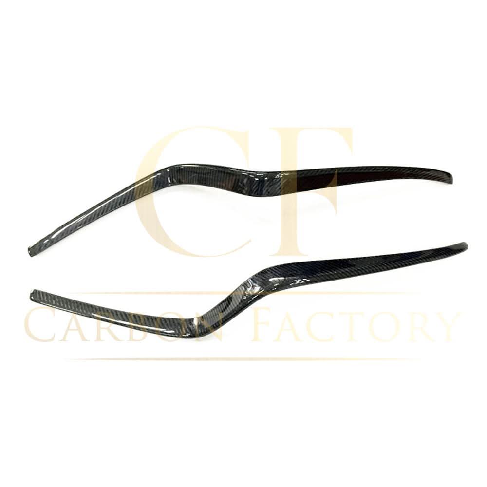 V Style Carbon Fibre Front Canards for Porsche Macan 14-17 - Carbon Factory