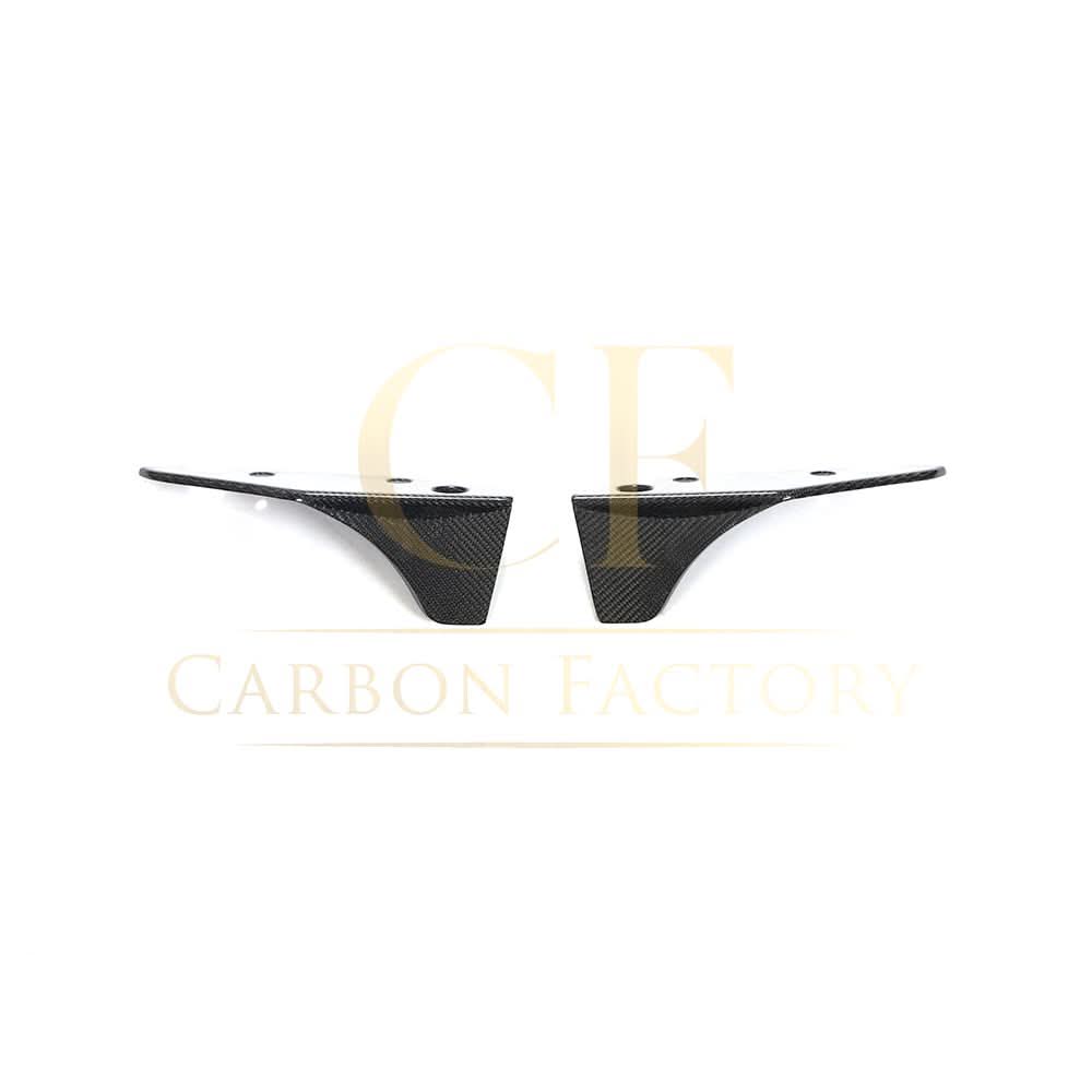 V Style Carbon Fibre Rear Bumper Extensions for Toyota GR86 22-Present - Carbon Factory