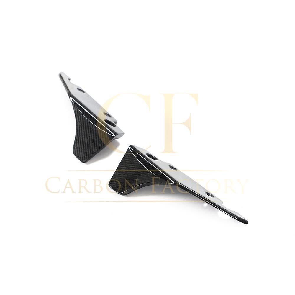 V Style Carbon Fibre Rear Bumper Extensions for Toyota GR86 22-Present - Carbon Factory