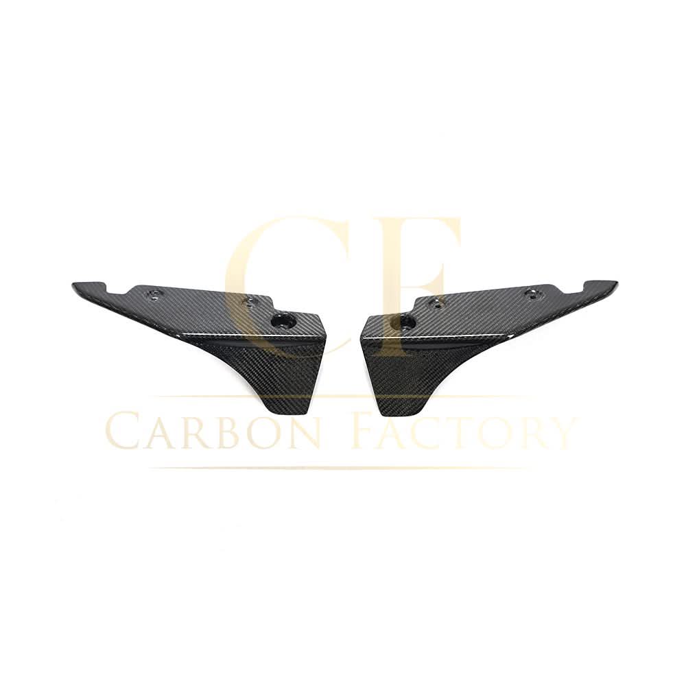 V Style Carbon Fibre Rear Bumper Extensions for Toyota GR86 22-Present - Carbon Factory