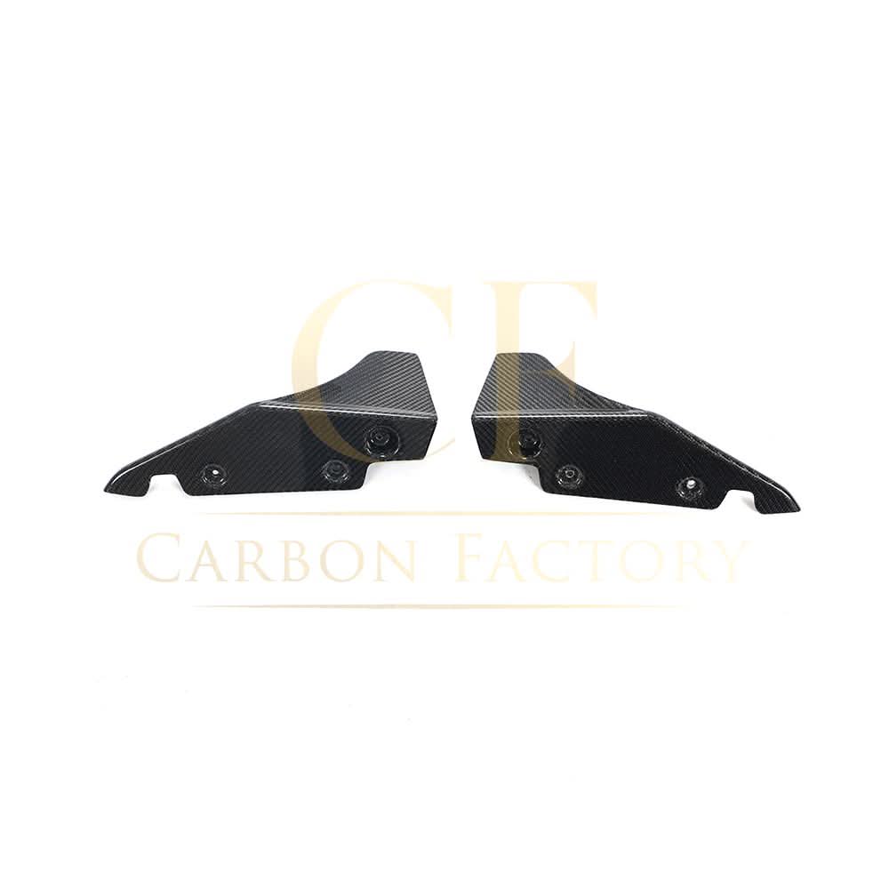 V Style Carbon Fibre Rear Bumper Extensions for Toyota GR86 22-Present - Carbon Factory