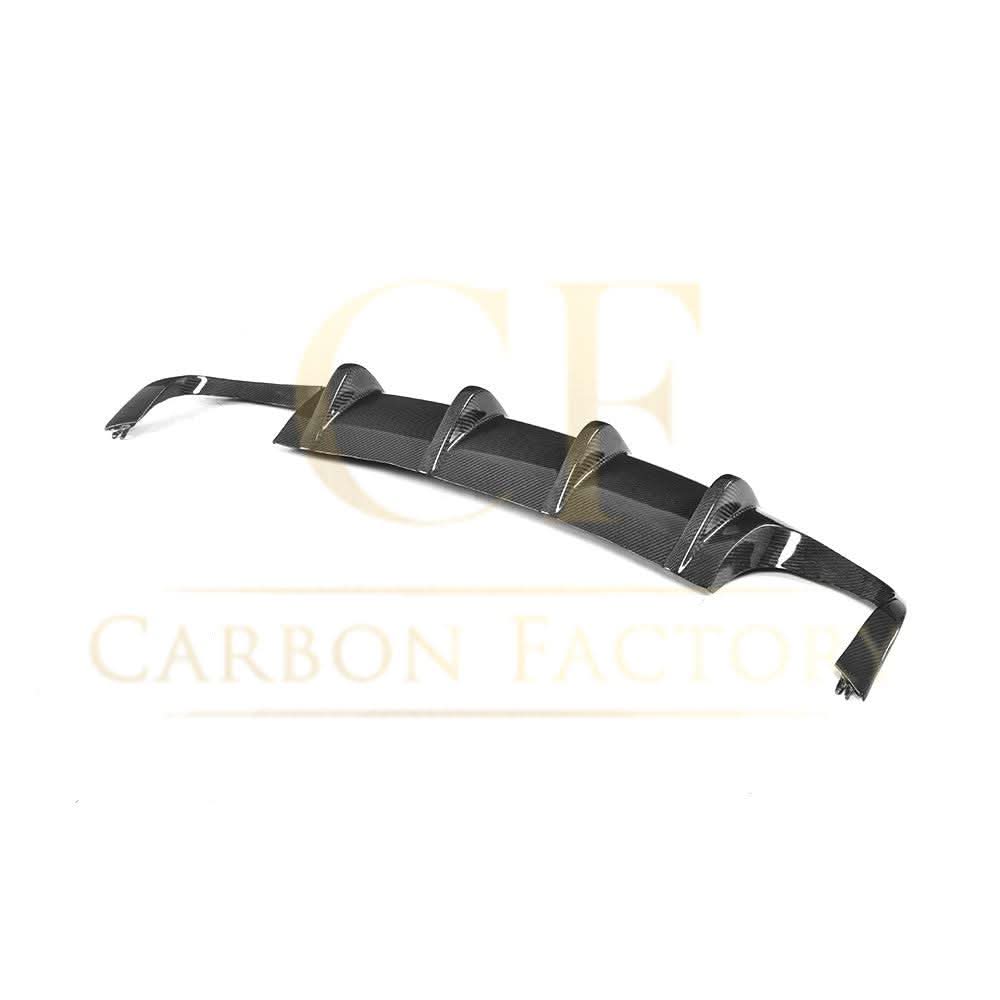 V Style Carbon Fibre Rear Diffuser for VW Scirocco R 09-14 - Carbon Factory