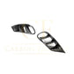 Carbon Fibre Front Fog Trims for Mercedes Benz W222 S Class Coupe 14-17 - Carbon Factory