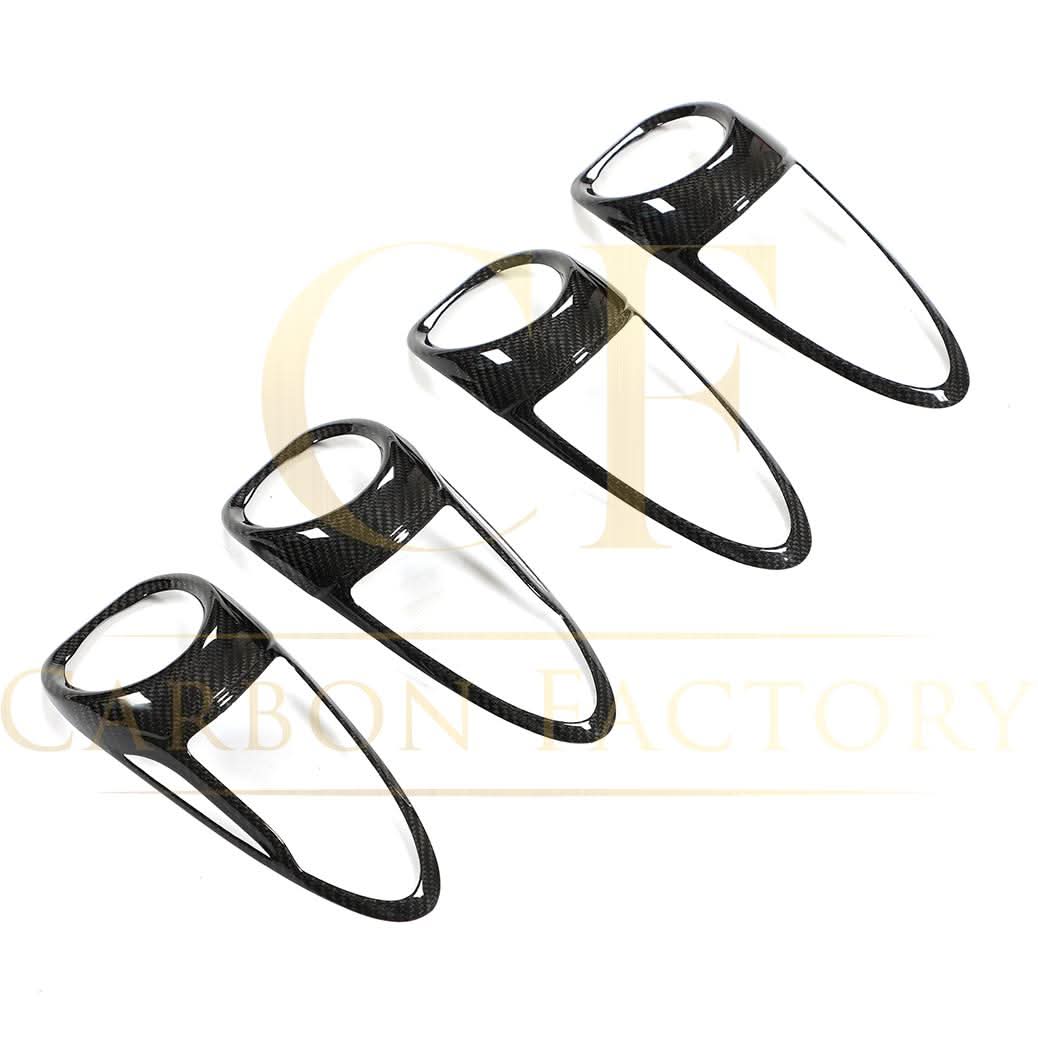 Carbon Fibre Interior Air Vent Covers for Porsche Boxster & Cayman 718 16-21 - Carbon Factory