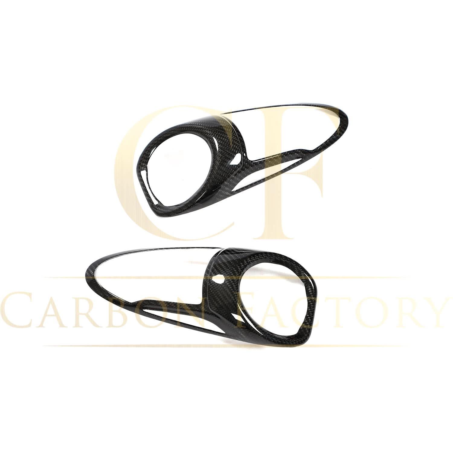 Carbon Fibre Interior Air Vent Covers for Porsche Boxster & Cayman 718 16-21 - Carbon Factory