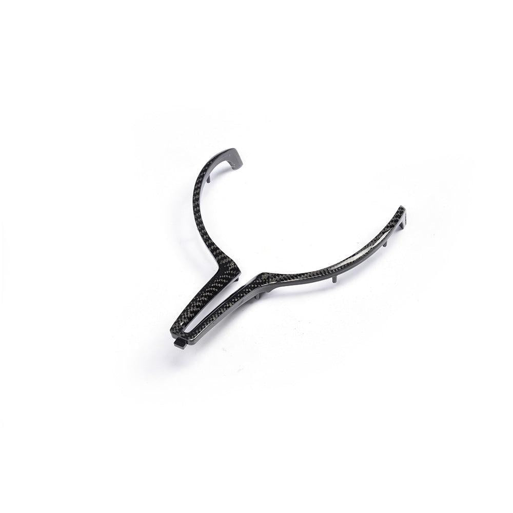 Carbon Fibre Steering Wheel Trim for BMW F80 M3 F82 F83 M4 F10 M5 F06 F12 F13 M6 14-20 - Carbon Factory
