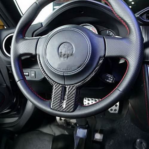 Carbon Fibre Steering Wheel Trim for Toyota GT86 12-20 - Carbon Factory