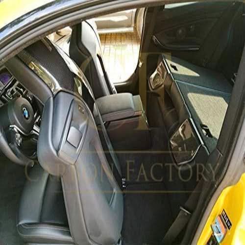 Pre-preg Carbon Fibre Seat Covers Pair for BMW F80 M3 F82 F83 M4 14-20 - Carbon Factory