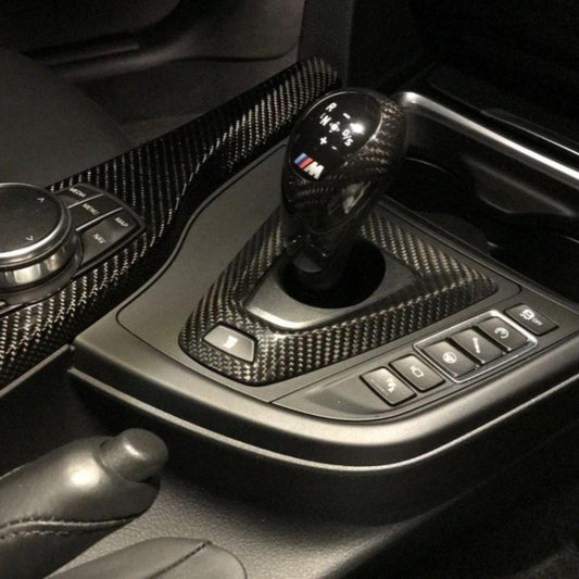 Pre-preg Carbon Fibre Gear Surround Trim for BMW F80 M3 F82 F83 M4 F87 M2 14-20 - Carbon Factory