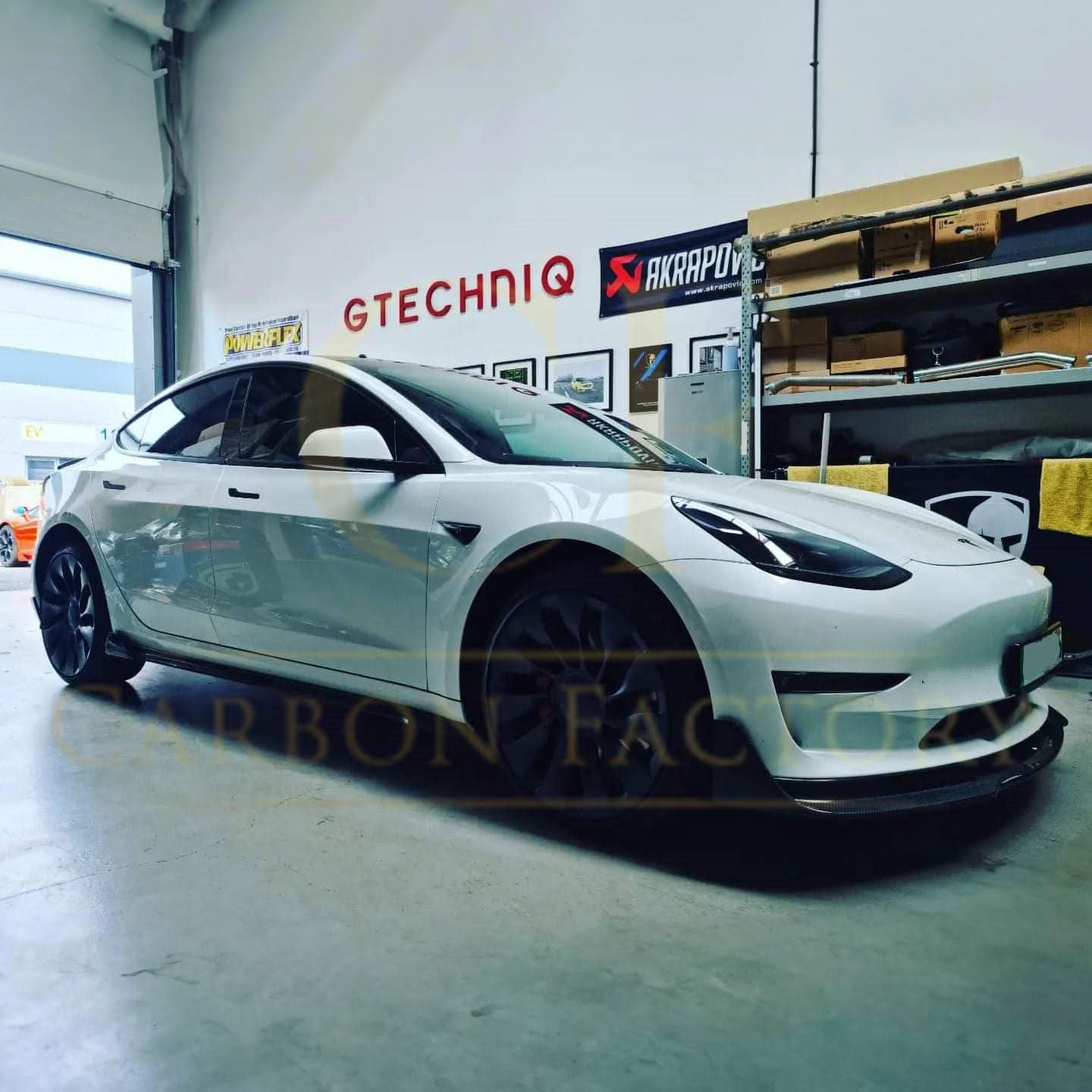 V Style Carbon Fibre Kit for Tesla Model 3 16-23 - Carbon Factory