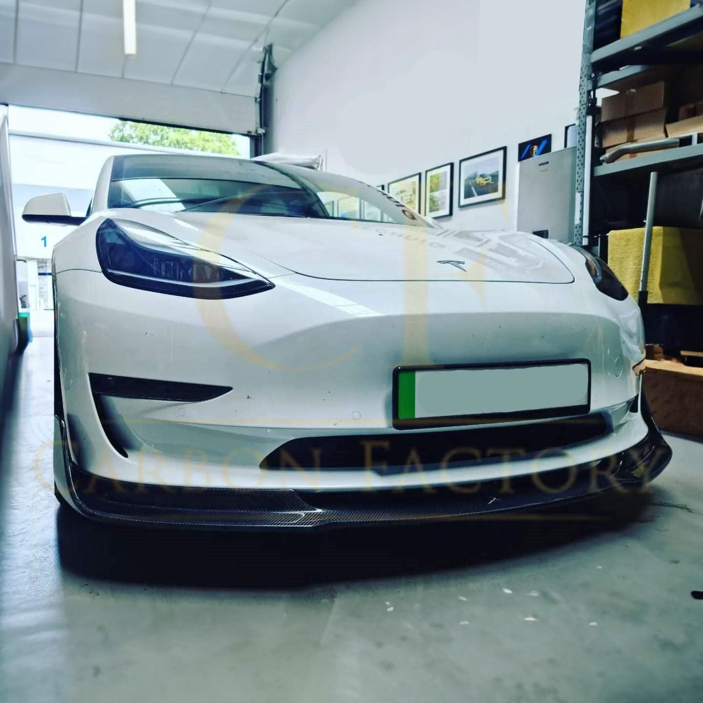 V Style Carbon Fibre Kit for Tesla Model 3 16-23 - Carbon Factory