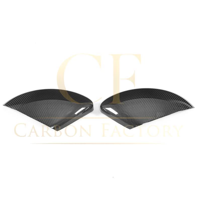 Carbon Fibre Door Mirror Covers for Porsche Boxster & Cayman 718 LHD 16-21 - Carbon Factory