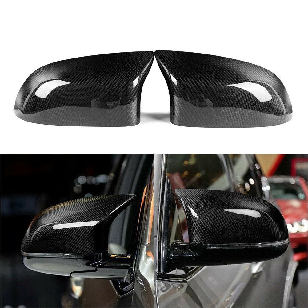 Carbon Fibre Replacement Mirror Covers for BMW F85 X5M F86 X6M 14-18 - Carbon Factory