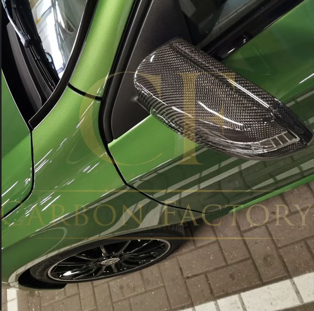 Carbon Fibre Replacement Mirror Covers for Mercedes Benz Universal - Carbon Factory